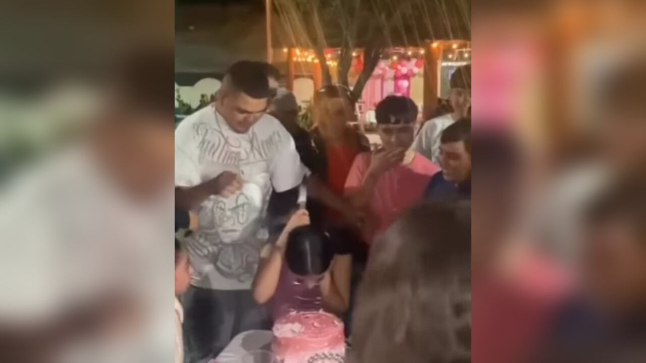 El hombre resultó herido en uno de sus ojos.