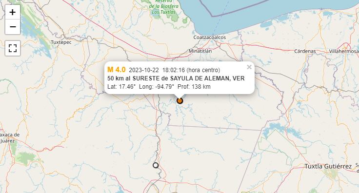 Uno de los movimientos telúricos tuvo lugar en el Estado de Oaxaca