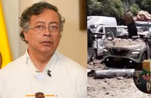 Presidente Gustavo Petro, atentado en Cauca y foto del cumpleaños del presidente.