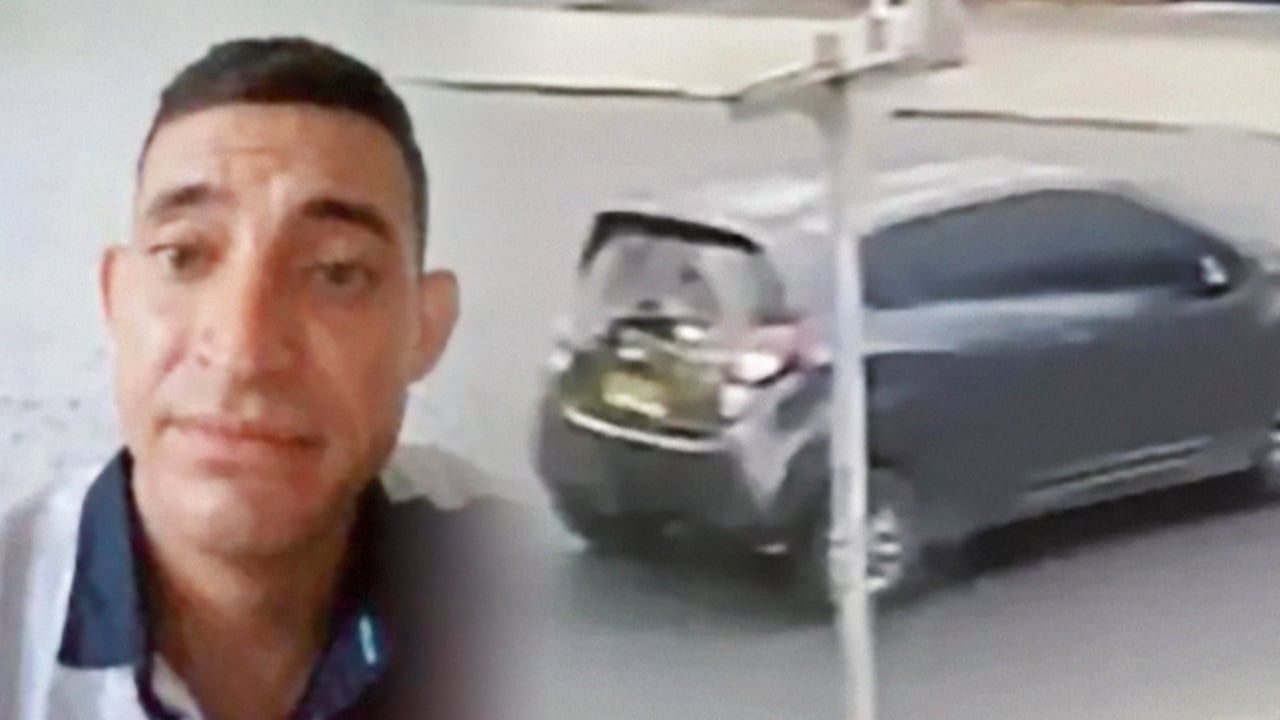 Carlos Eduardo Mora, conductor que transportó al sicario que atentó contra Miguel Uribe Turbay.