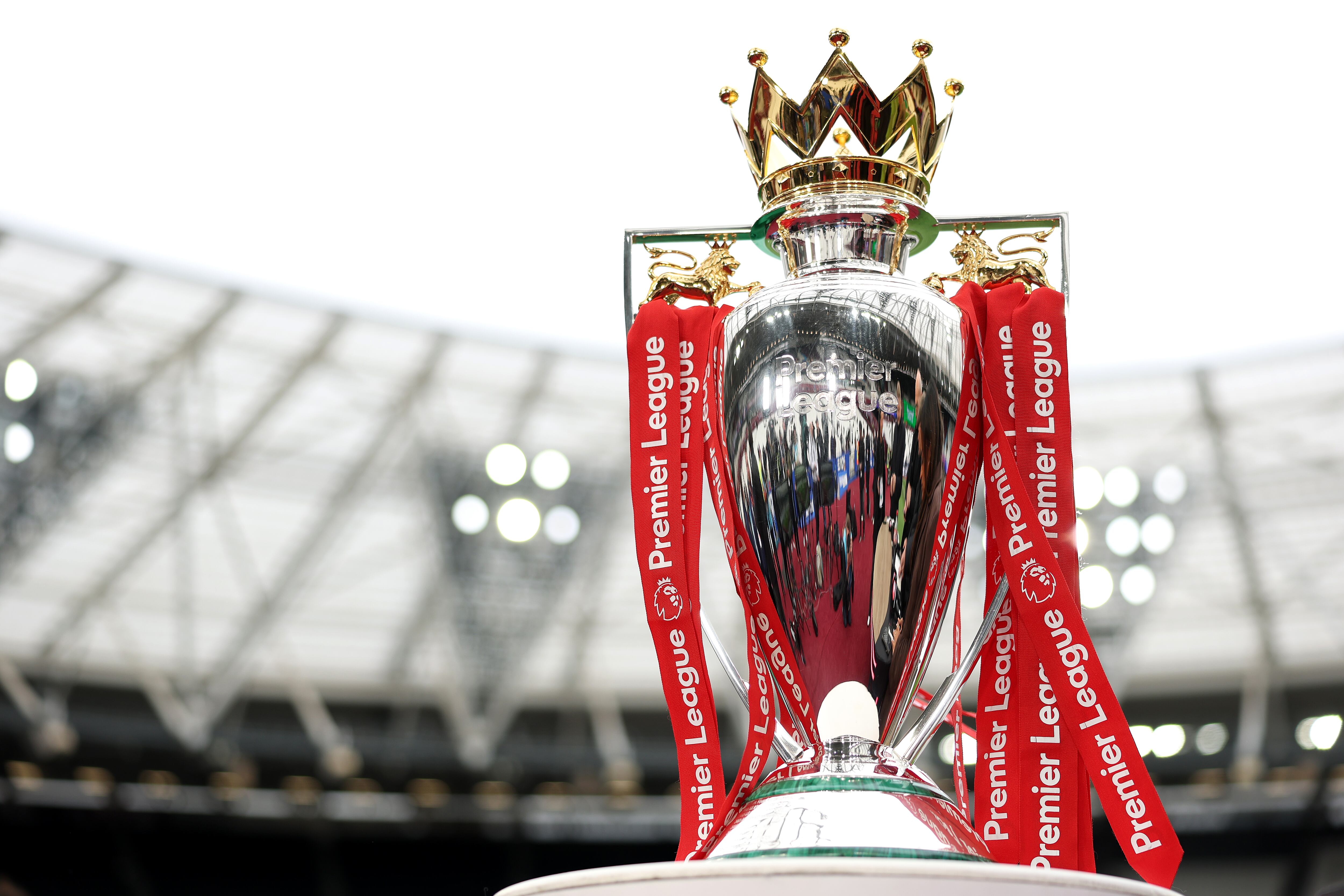 Trofeo que ganará el campeón de la Premier League