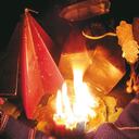 El fuego representa la manifestación del Sol sobre la tierra.