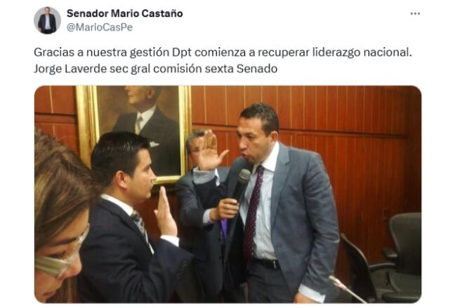 Elección de Jorge Laverde en el año 2014.