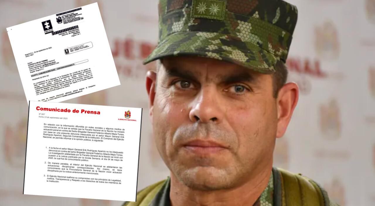 Ejército confirmó que indagación por concierto para delinquir contra el general Federico Mejía, es por denuncias de SEMANA.