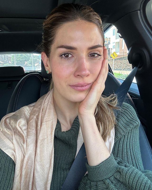 La presentadora mostró su lado más sensible