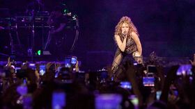 Después de siete años, Shakira volvió a cantar en la capital del país. Foto: Diana Rey Melo
