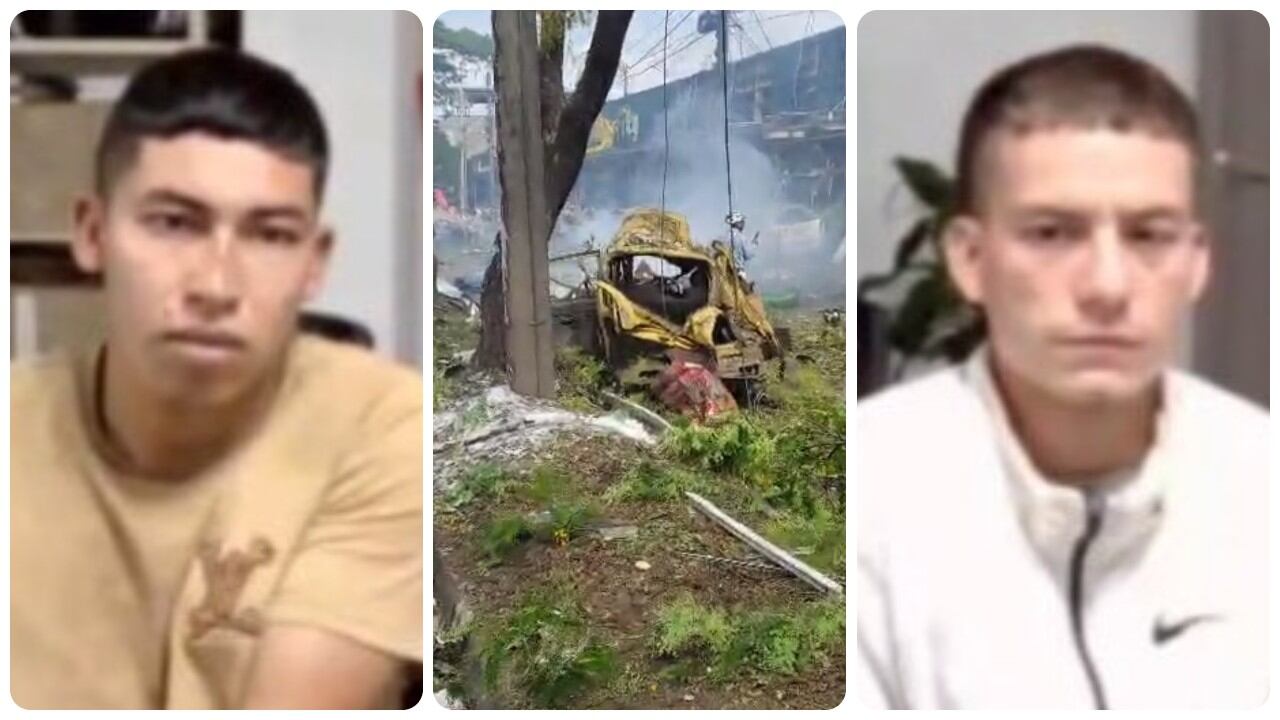 Imputan a Walter Esteban Yonda Ipía y Carlos Steven Obando, presuntos responsables en el atentado en Cali.