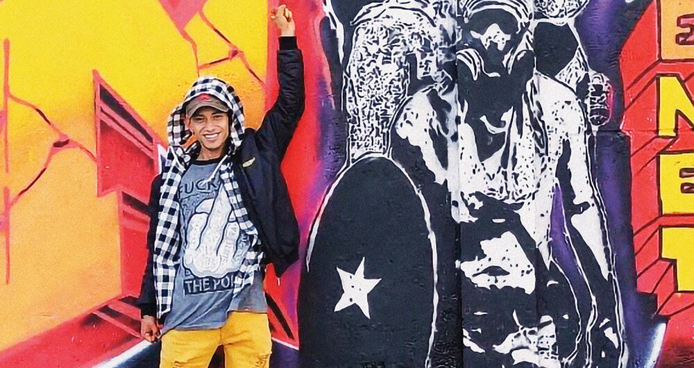    David Fernández Soler estudiaba Licenciatura en Ciencias Sociales y su liderazgo comunal en Kennedy lo llevó a integrar el comité político de la primera línea en el estallido social.  