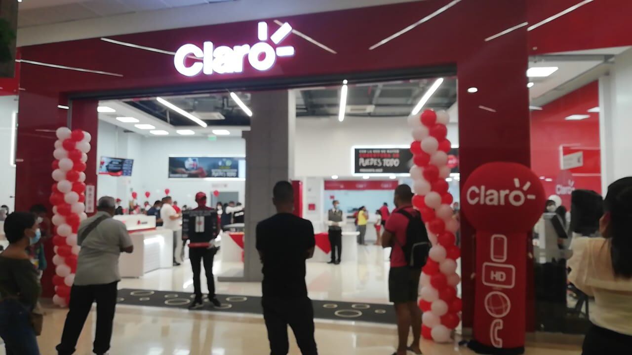 En 2021, Claro alcanzó más de 2.000 puntos de atención y venta presenciales