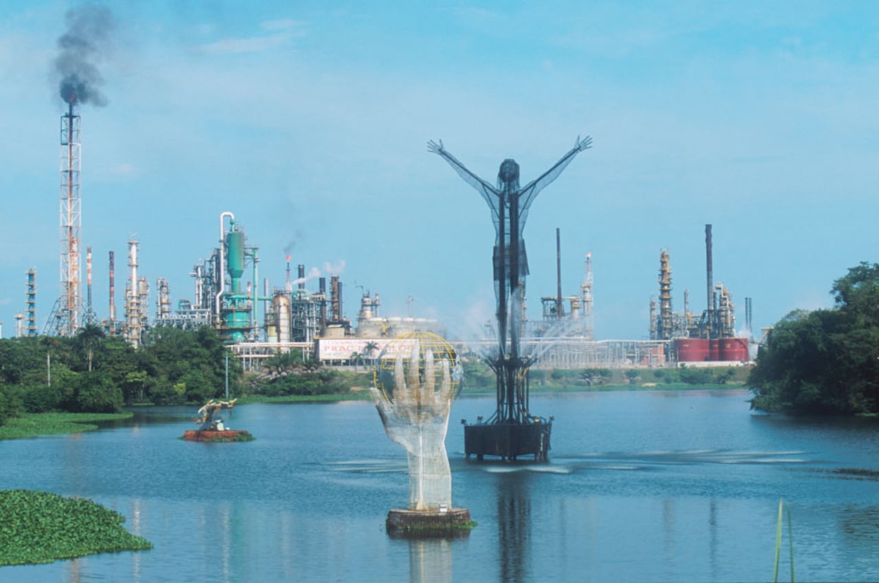 Cristo petrolero, Barrancabermeja