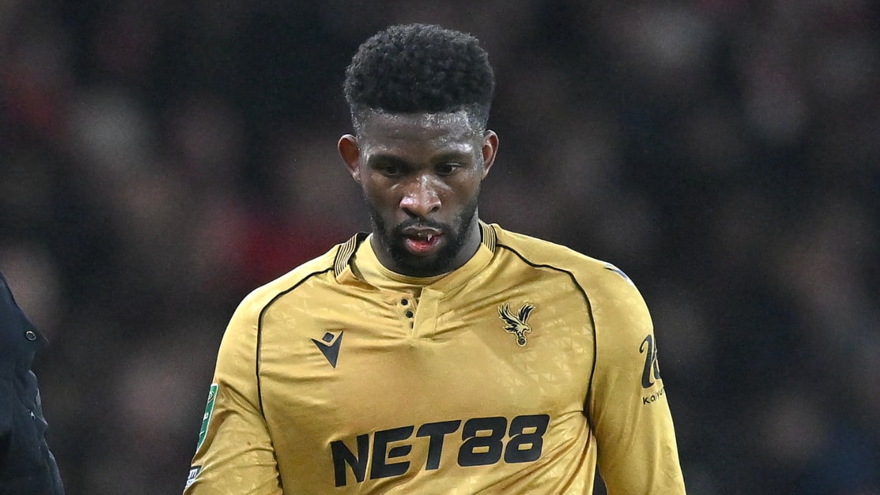 Jefferson Lerma, colombiano al servicio de Crystal Palace.