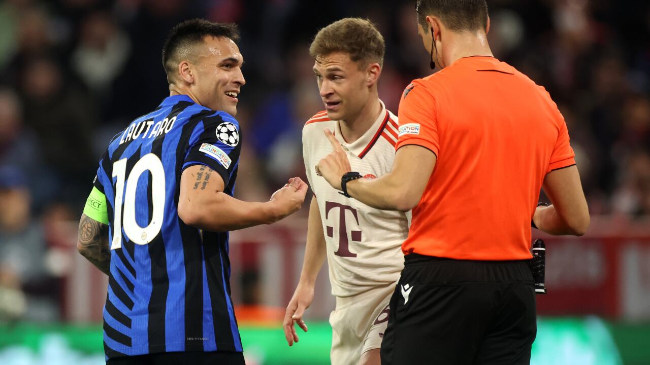 Lautaro Martínez y Joshua Kimmich se verán las caras en el Inter vs. Bayern