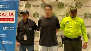 Alias Sebas, presunto cabecilla de Los Pachelly capturado en Antioquia.