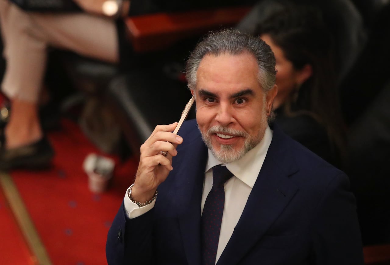 Ministro del Interior Armando Benedetti en plenaria de Cámara de Representantes