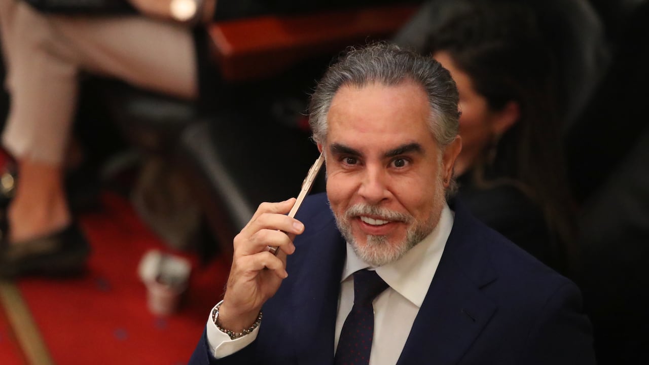 Ministro del Interior Armando Benedetti en plenaria de Cámara de Representantes