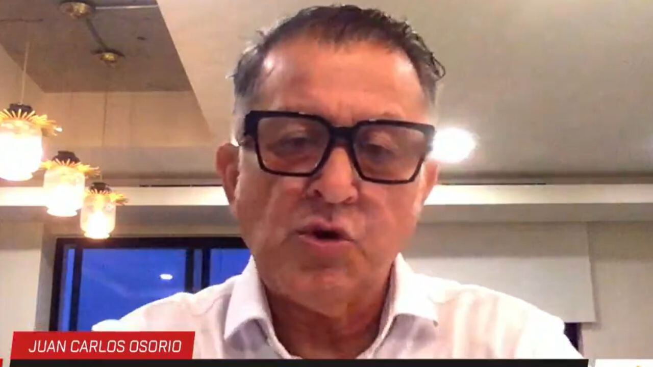 Palabras de Osorio sobre la tricolor.