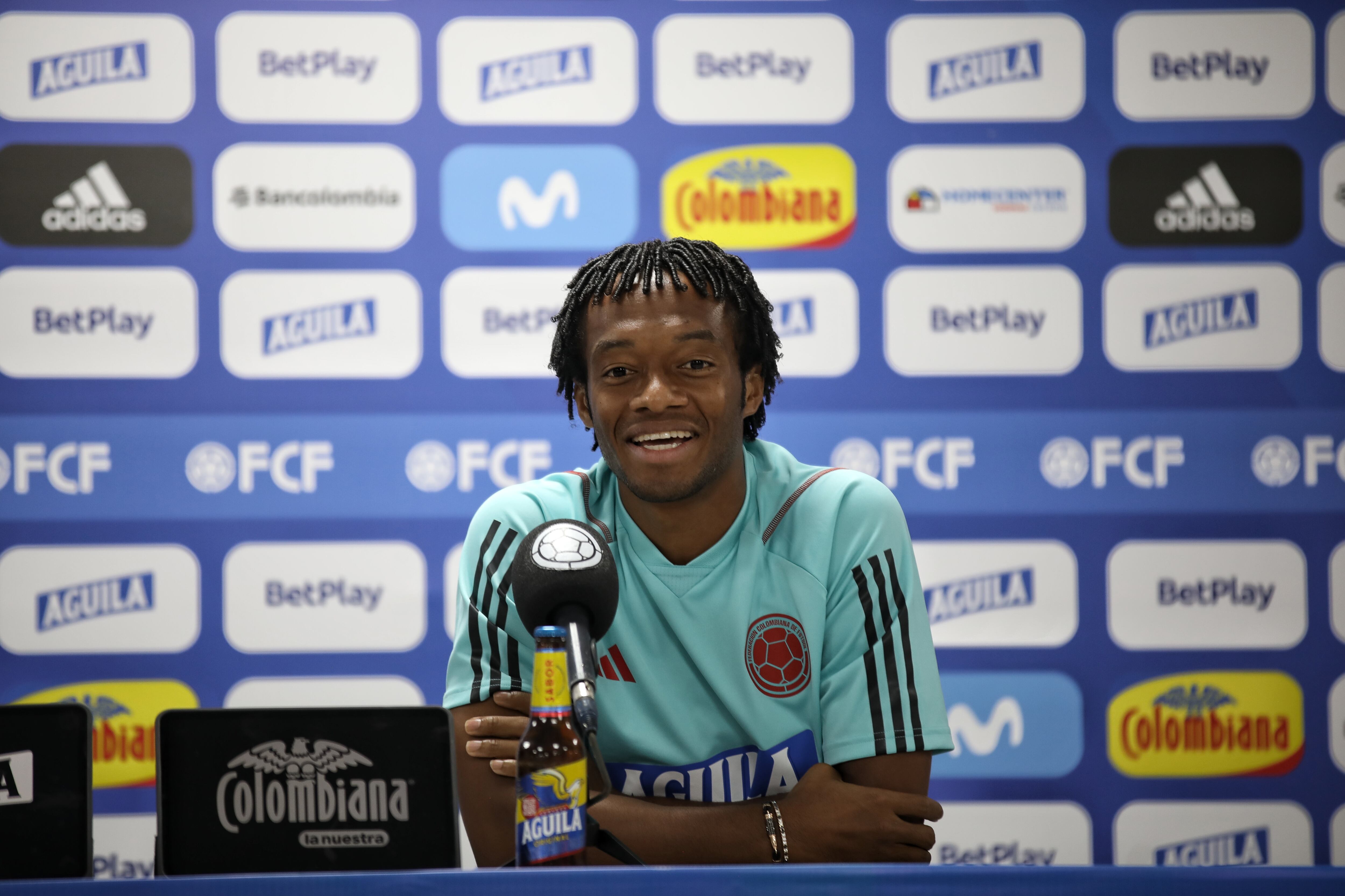 Eliminatorias al mundial, calentamiento previo al  partido en Barranquilla contra la selección de Venezuela