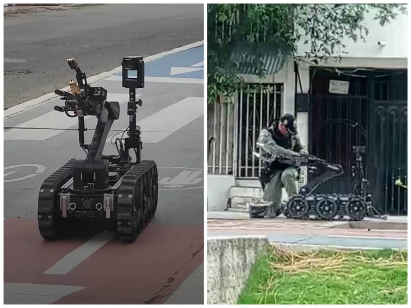 Fue necesaria la presencia de robots.