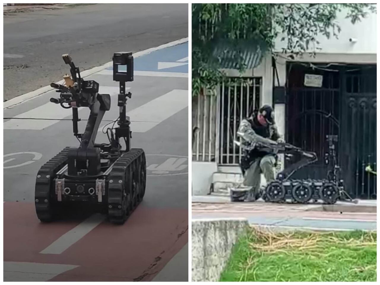 Fue necesaria la presencia de robots.