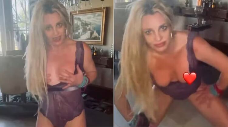 Última publicación de Britney Spears, antes de ser arrestada.