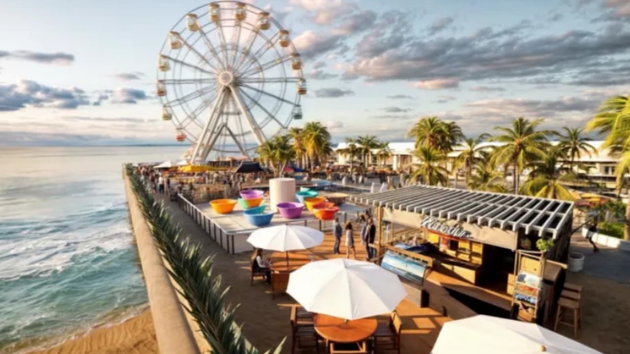El Mirador del Sol, que estará ubicado en El Gran Malecón del Mar, en Cartagena (Colombia)