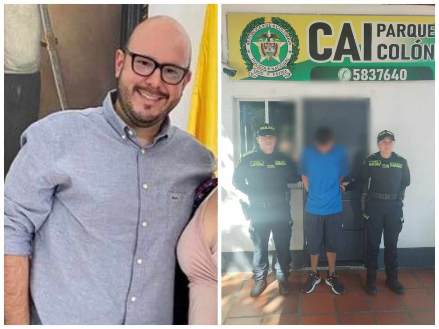 Este es el funcionario afectado.