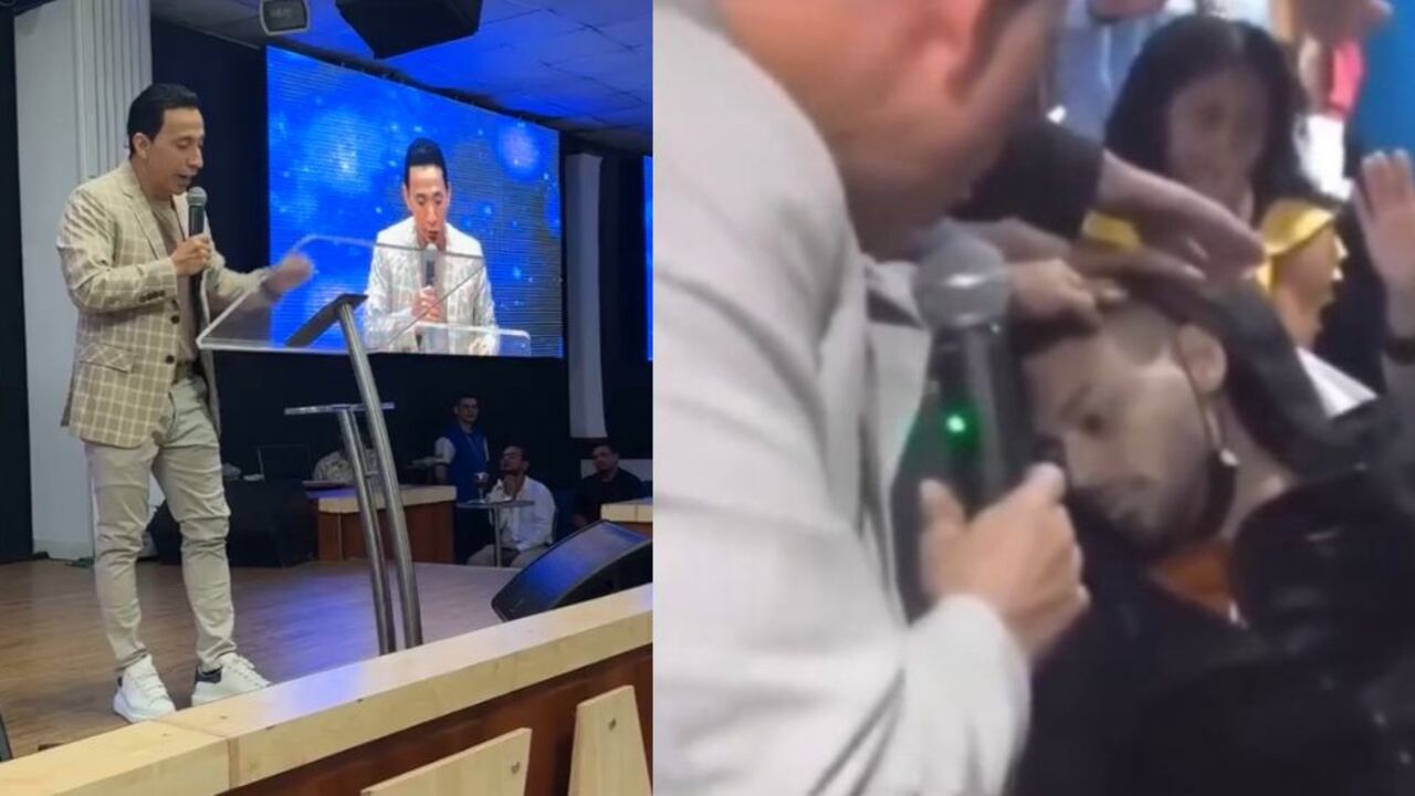 Pastor evangélico, Esteban Acosta, quien oró por un hombre muerto y este 'revivió'.