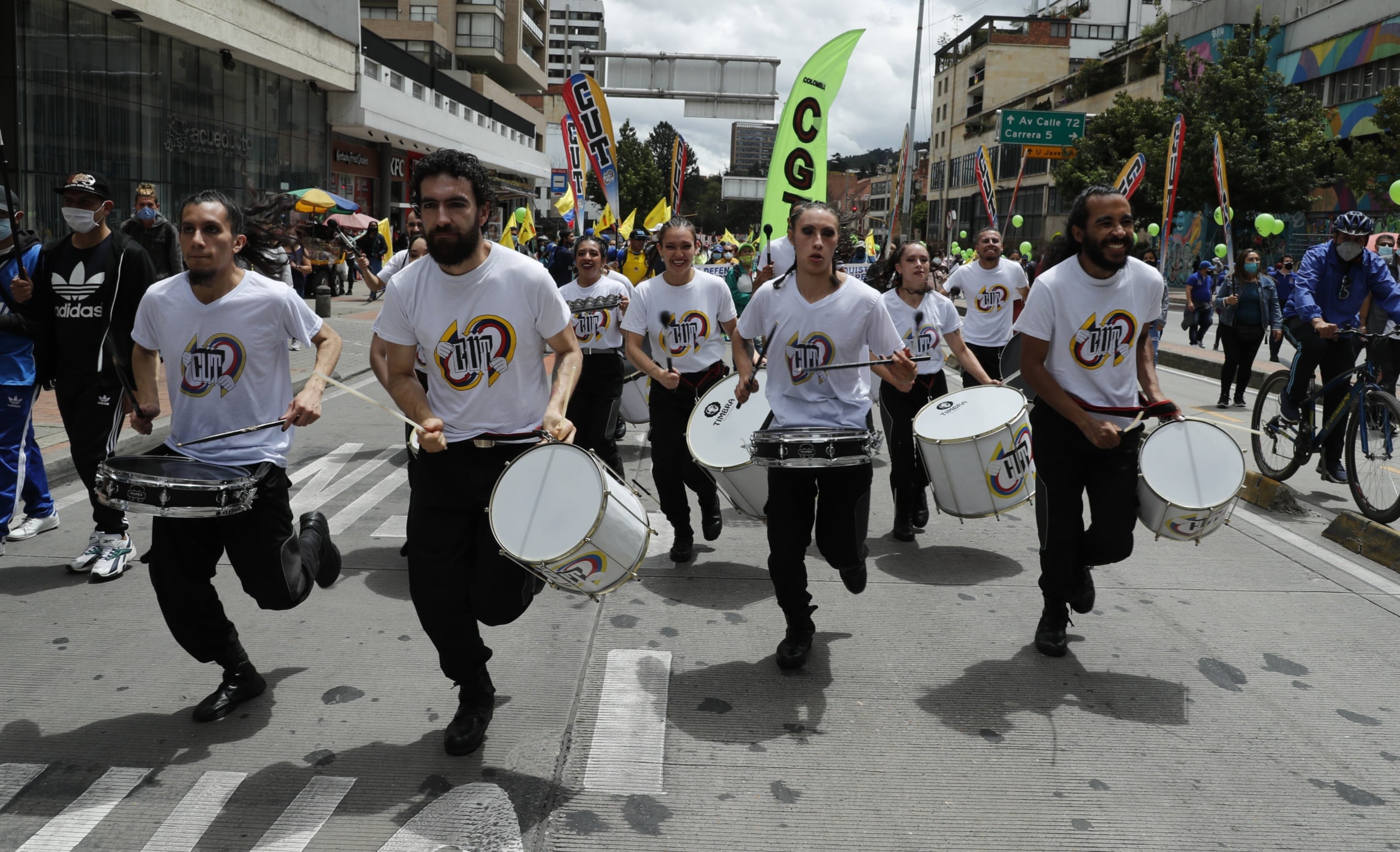 Paro nacional marchas cra 7