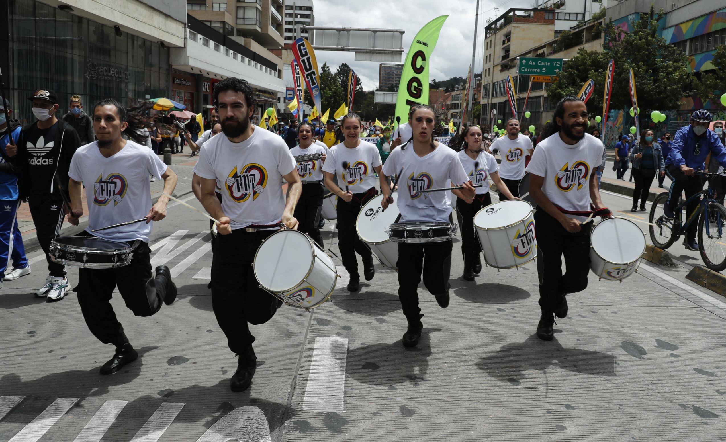 Paro nacional marchas cra 7