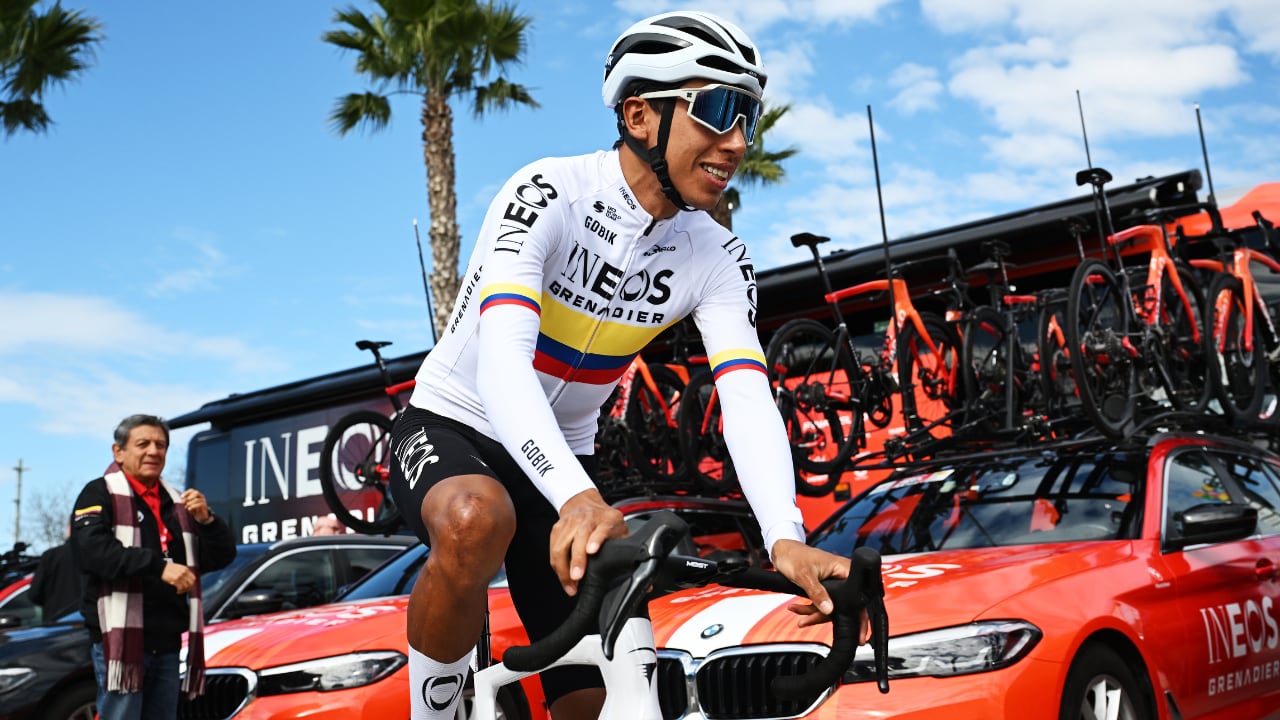 Egan Bernal en la Vuelta a Cataluña 2025.