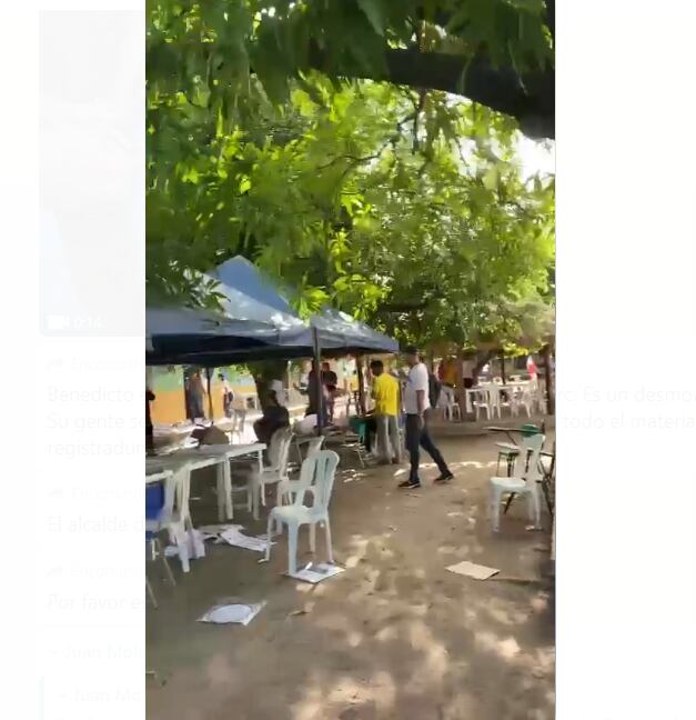 DESTRUCCIÓN TARJETONES EN FONSECA, LA GUAJIRA.