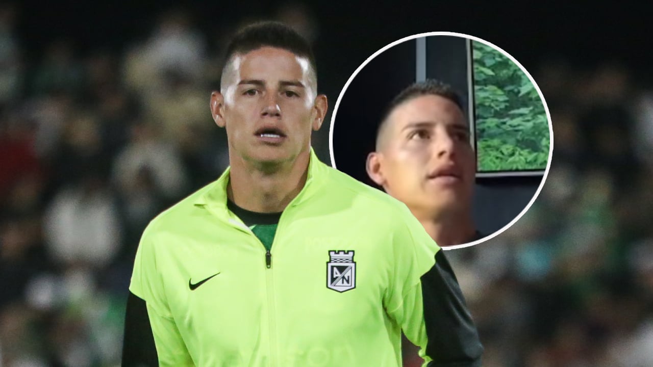 James Rodríguez hablando sobre su experiencia en el fútbol profesional colombiano