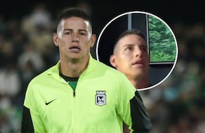 James Rodríguez hablando sobre su experiencia en el fútbol profesional colombiano