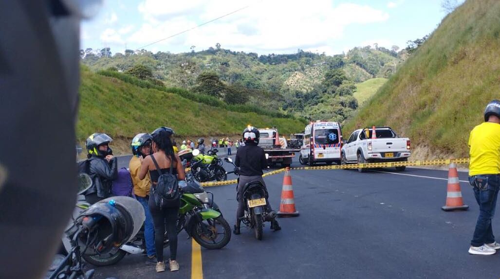 El siniestro generó congestión vehicular.