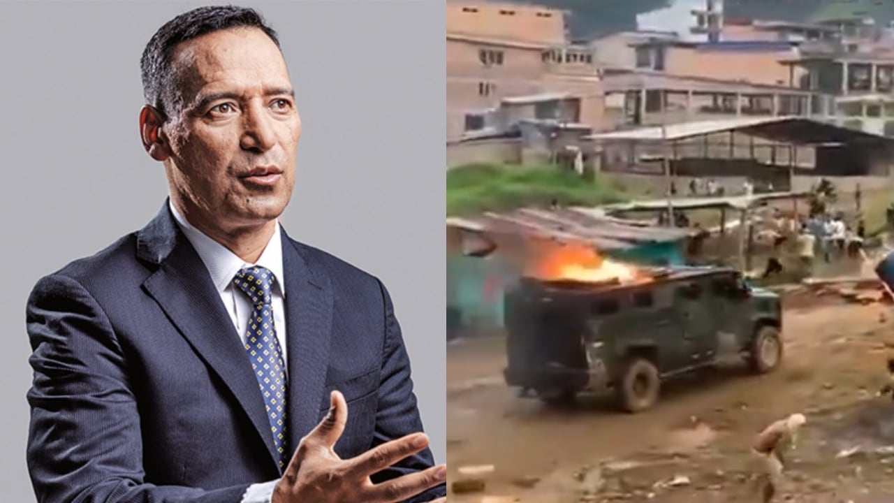 El ministro le envió un fuerte mensaje a los guerrilleros.