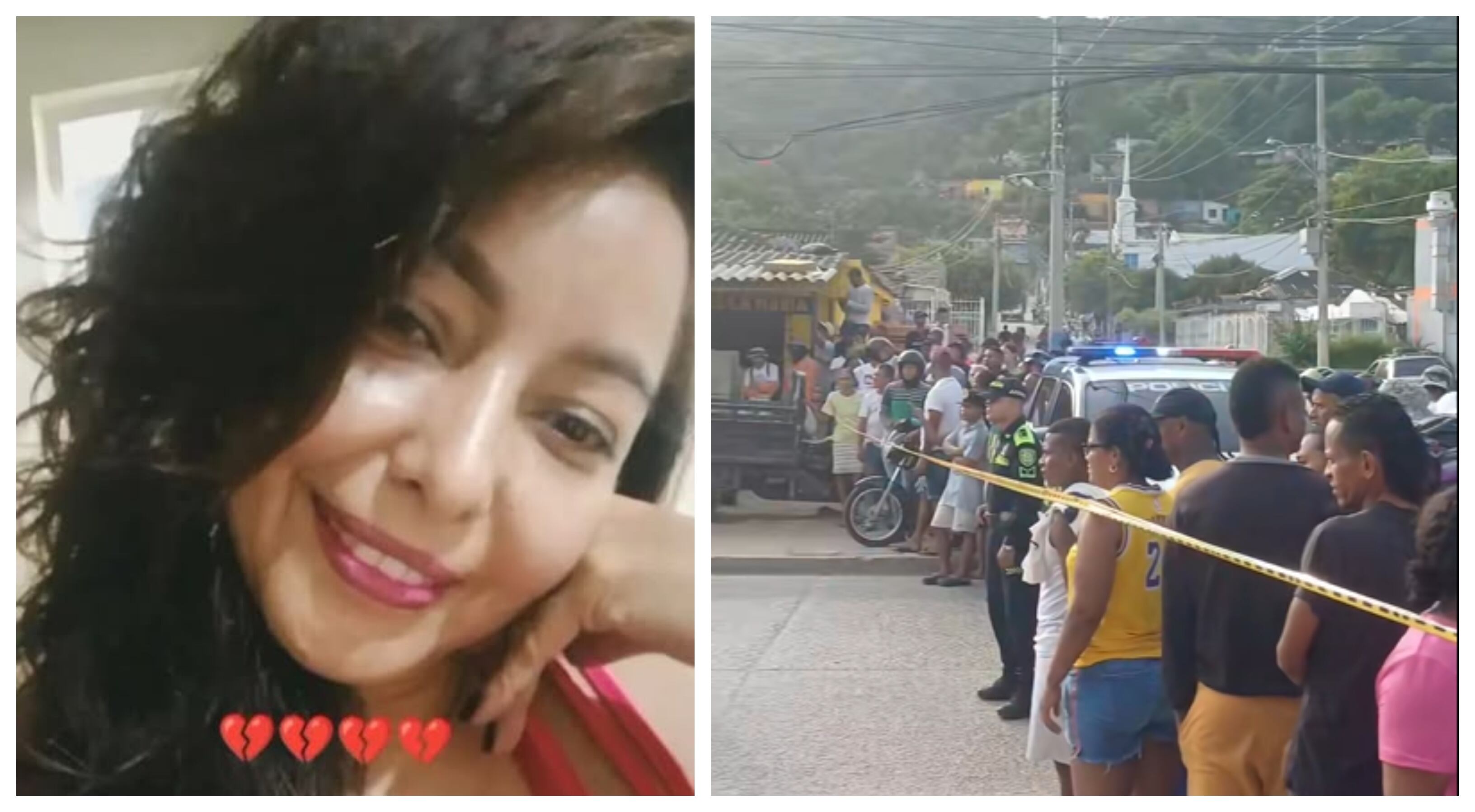 Beatriz Elena Suárez Martínez, profesora de ética de un colegio, asesinada por su expareja en Cartagena. El hombre se quitó la vida.