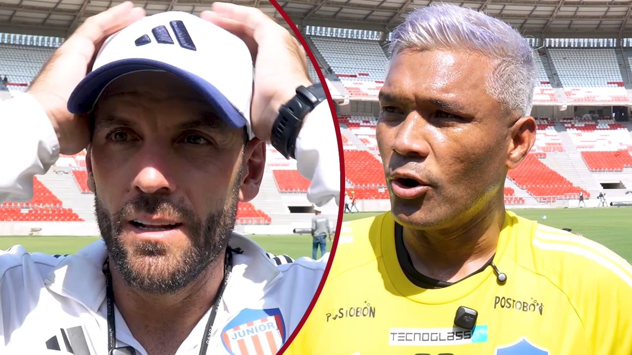 Sebastián Viera y Teófilo Gutiérrez pisaron por primera vez la cancha del 'Supermetro'