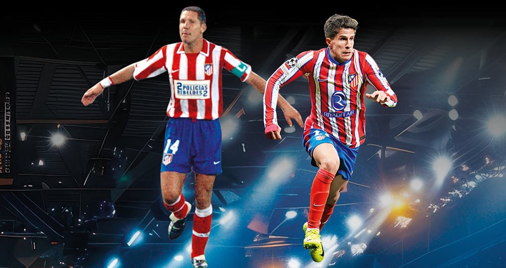  Diego Simeone y Giuliano Simeone Atlético de Madrid 