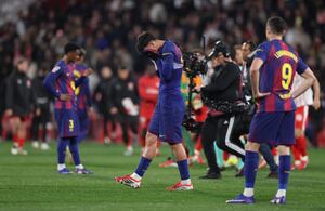 El Barcelona perdió su partido ante el Girona y se dio en la punta de la Liga.