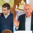 Presidente de la República Gustavo Petro, Gabriel Gilinski miembro patrimonial de la junta directiva del Grupo Nutresa, Carlos Ignacio Gallego Presidente de Grupo Nutresa
planta de la Compañía Nacional de Chocolates en Rionegro Antioquia
Marzo 13 del 2024
Foto Guillermo Torres Reina / Semana