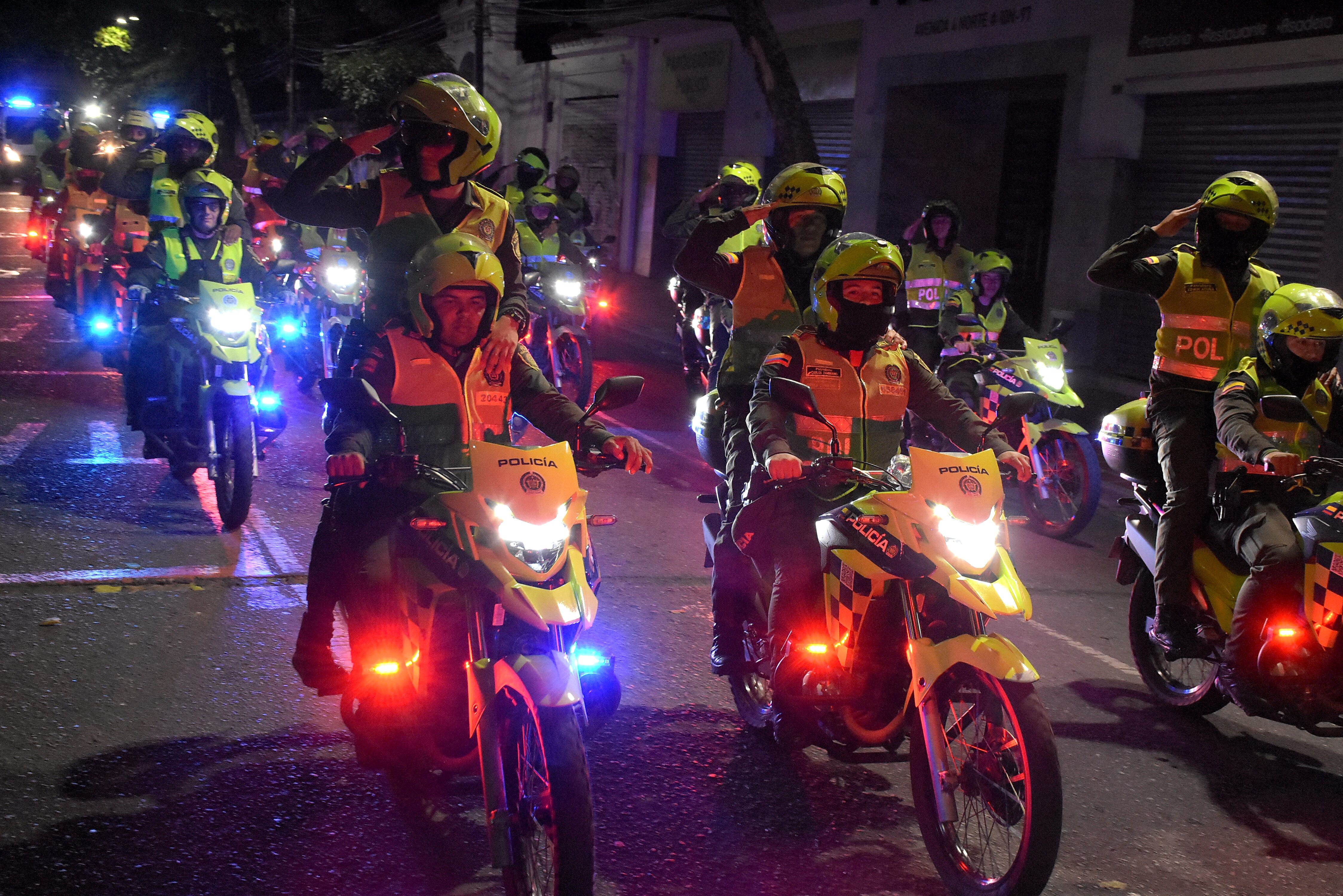 Ensayos Desfile Militar 20 de Julio.