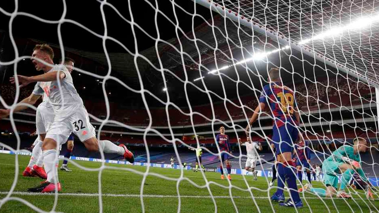 Repase algunos de los partidos con marcadores más abultados de la Champions.