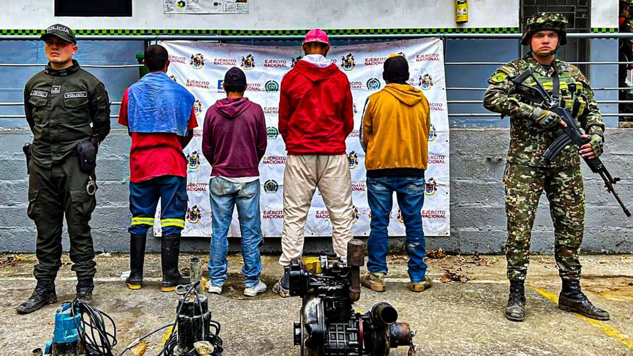 Minería ilegal en Antioquia