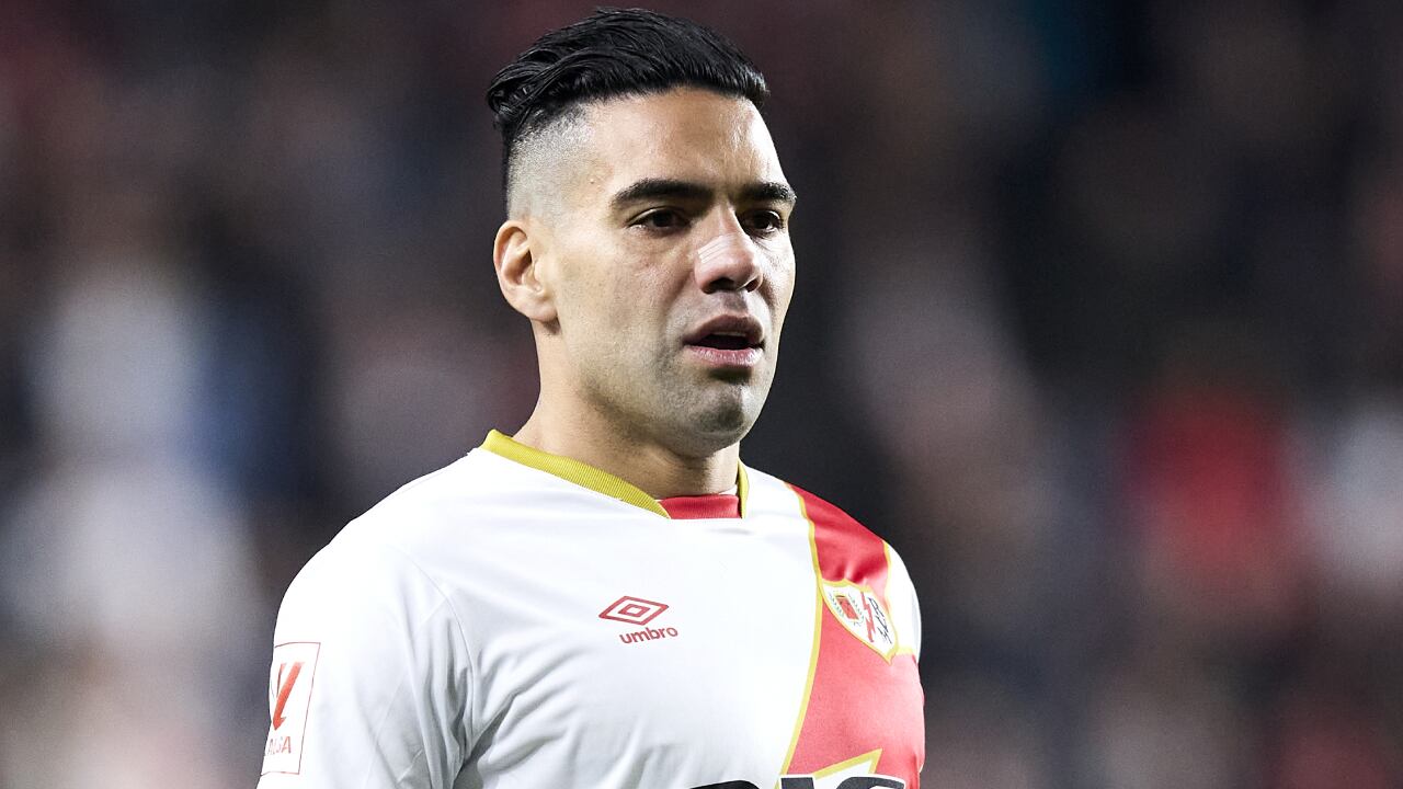 Falcao, delantero del Rayo Vallecano