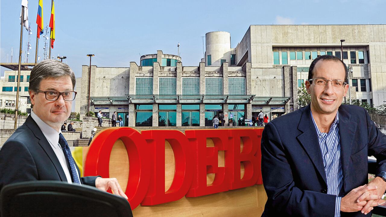 Luis Fernando Andrade (izq.), exdirector de la ANI, fue imputado por tercera ocasión. Esta es la primera vez que la justicia pone los ojos sobre Marcelo Odebrecht, presidente de la multinacional entre 2008 y 2015.