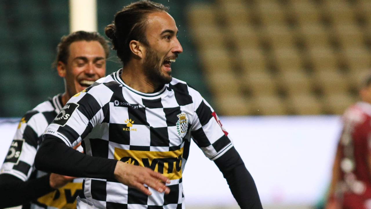 Sebastián Pérez, jugador de Boavista