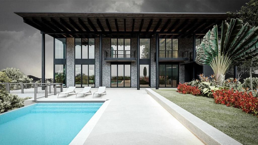 Una vivienda en la que su diseño permite que dentro de la casa se sientan dos grados menos de temperatura y además se hace aprovechamiento de las aguas grises