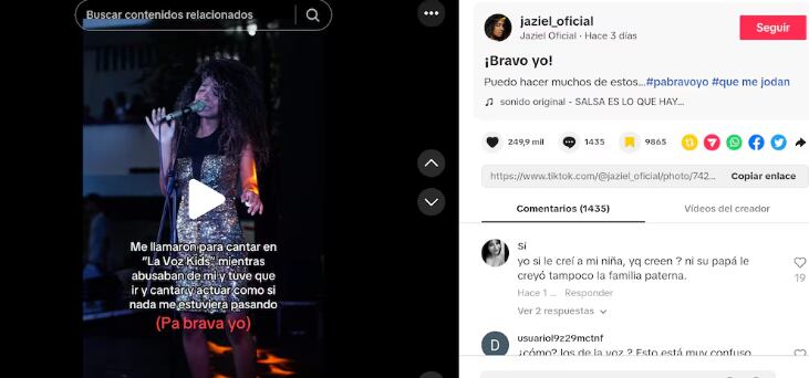 Exparticipante de La Voz Kids reveló tormentoso momento que vivió mientras fue participante