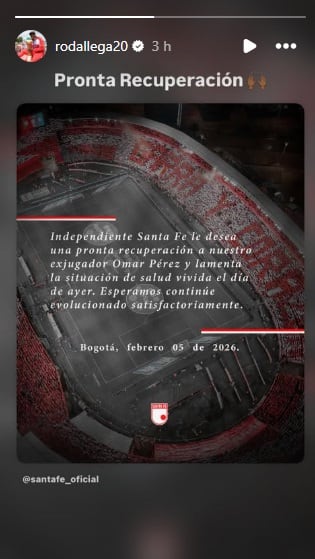 Pantallazo Instagram: rodallega20