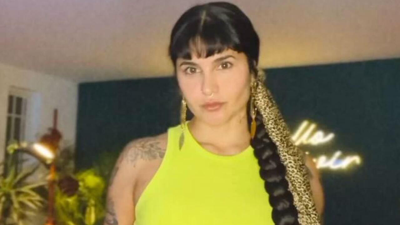 Martina la Peligrosa, cantante colombiana.